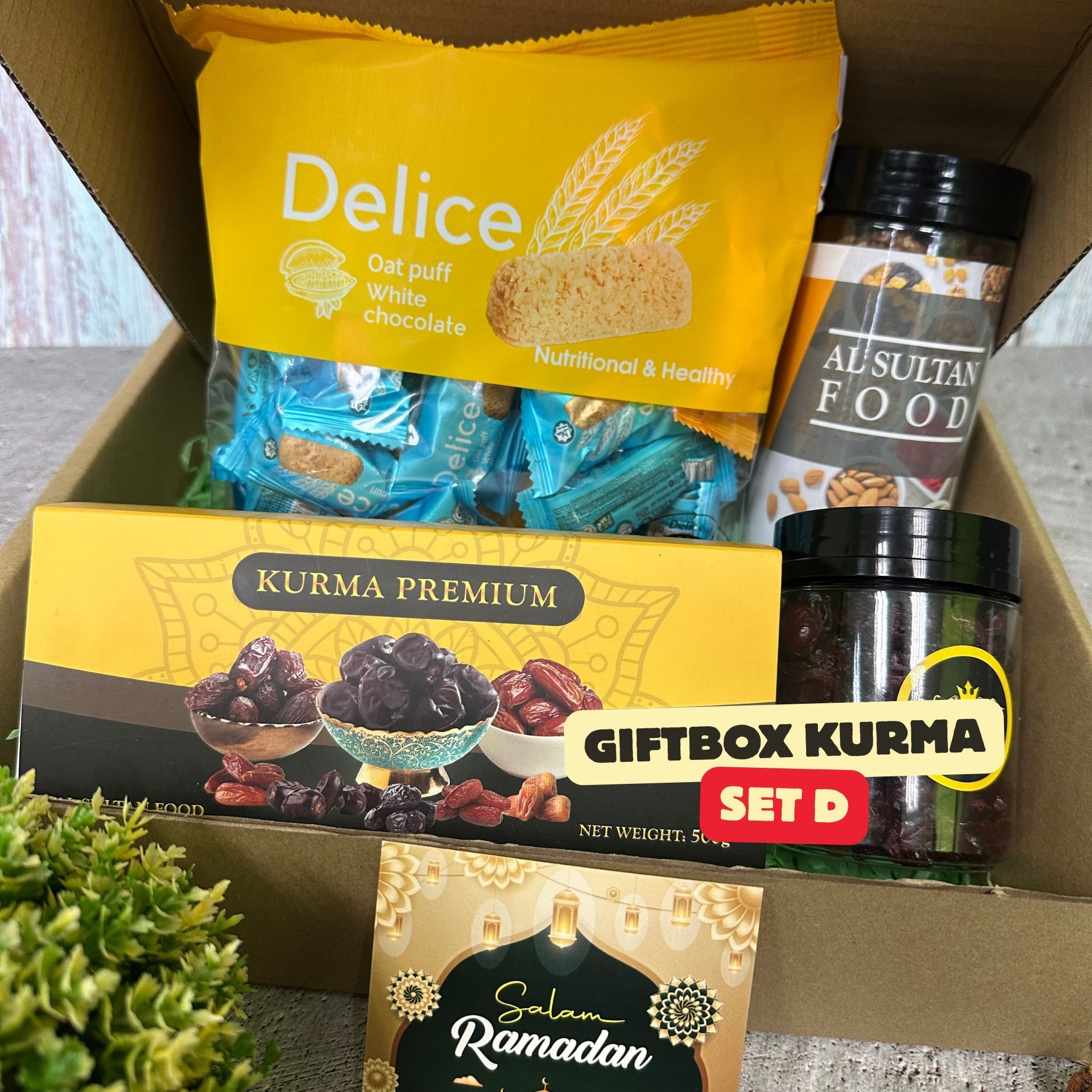 Giftbox Sunnah Set D  | 4 in 1 Bundles  (